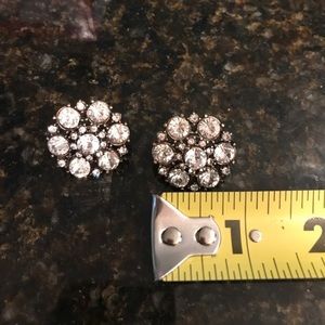 J. CREW Silver earrings ✨